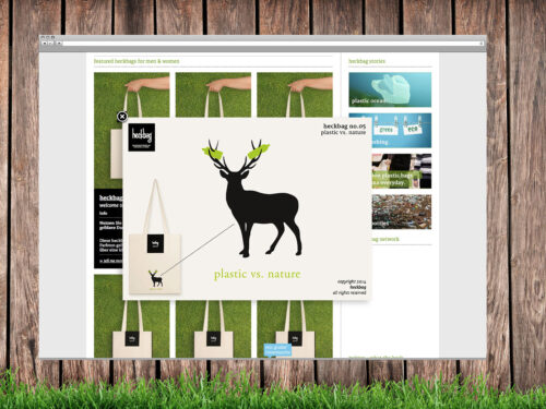 Corporate Design, Illustration und Webshop-Gestaltung für eine nachhaltige Taschenmarke